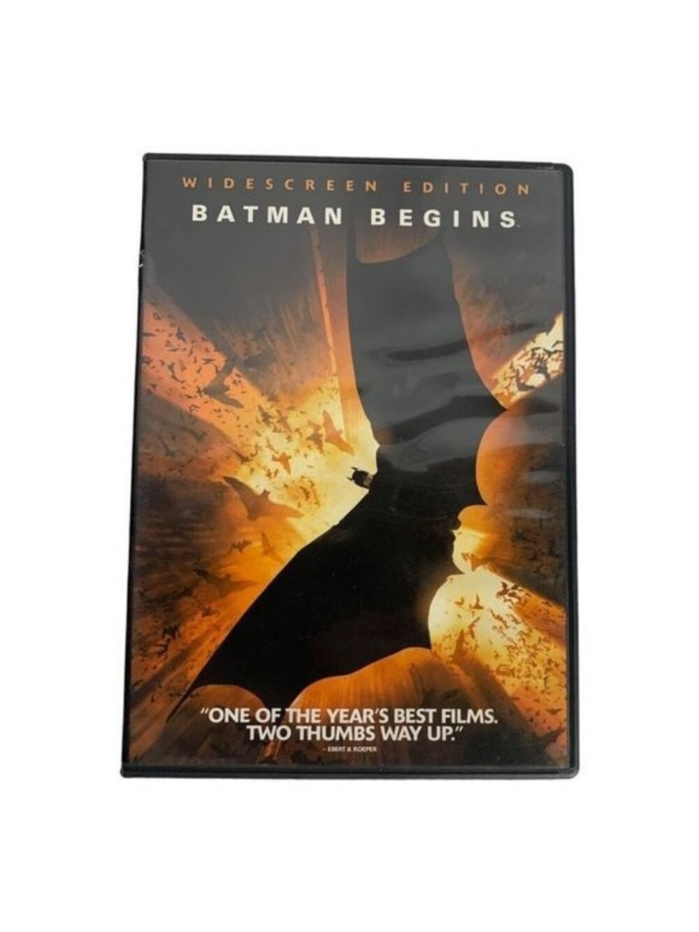 Batman Begins DVD Widescreen 2005 Christian Bale Warner Bros PG13 Thriller